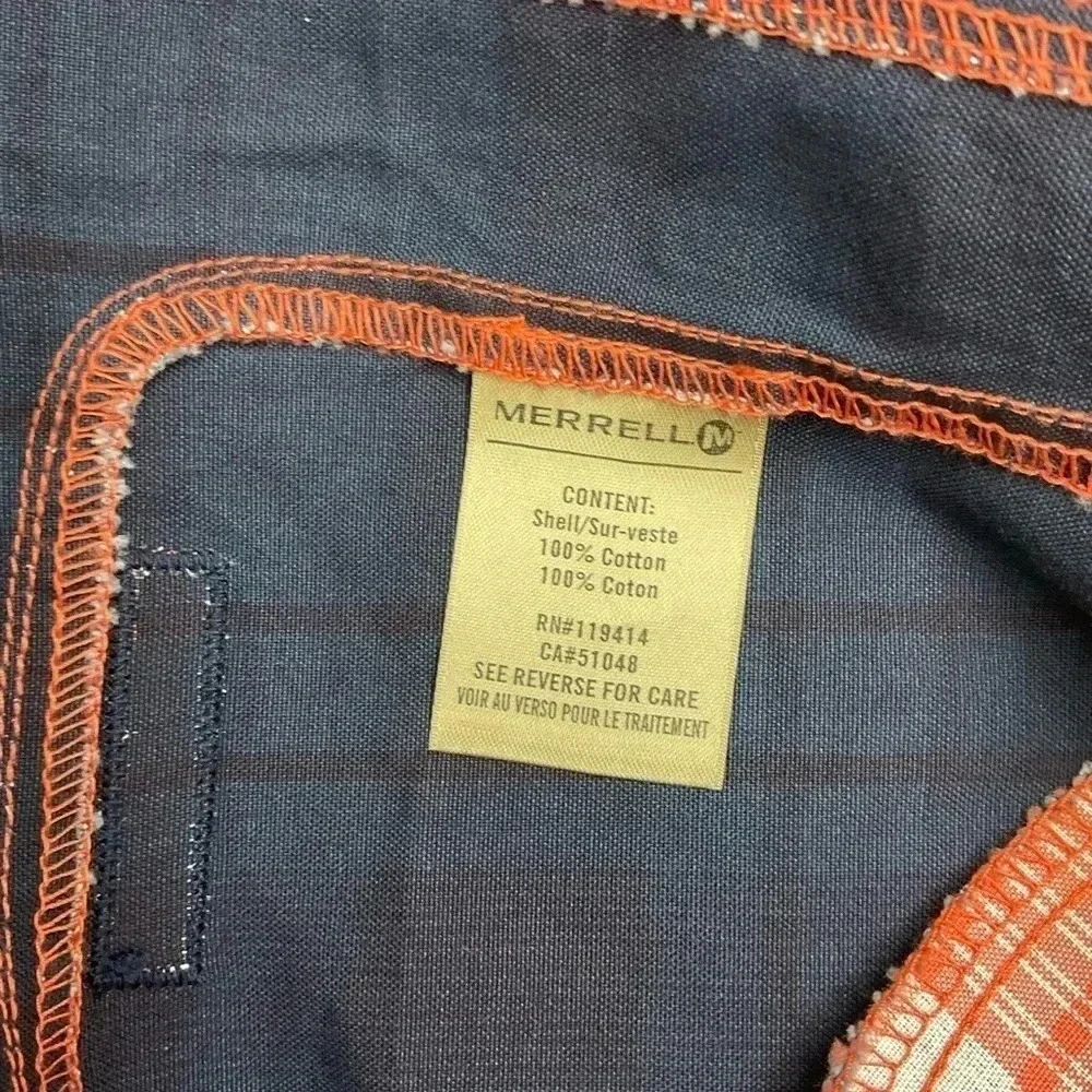 Merrell Womes Plaid Jacket Full Zip Size XS